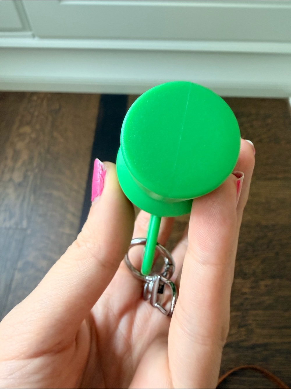 Stanley Bag Charm Keychain Green Unisex Opens & Closes NEW - Picture 5 of 11